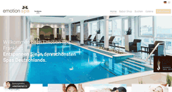 Desktop Screenshot of frankfurt.emotionspa.de